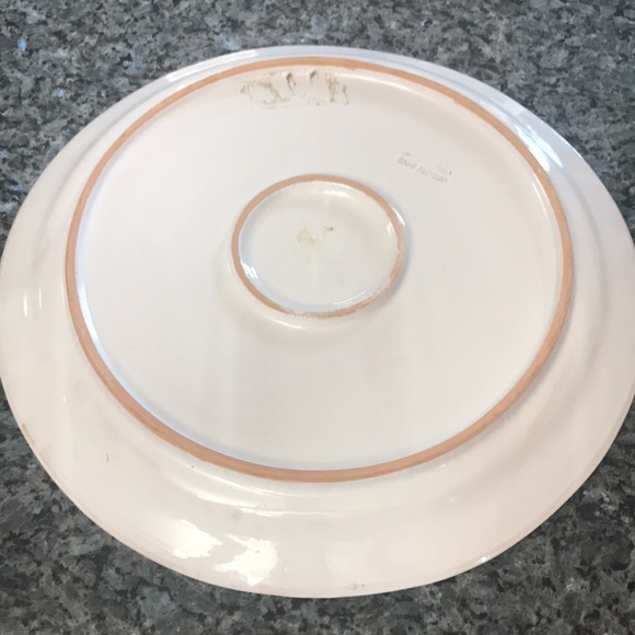 LaMusa Italian pottery hand painted 17” serving platter - Picture 6 of 8